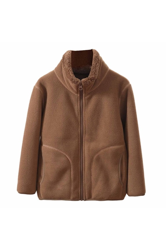 Jacket Cute for Girls Boys Thickened Coat Parent Child Warm Windproof Parent Child StUp Collar Warm Coat Little Padded Outerwear Coats 15-16 Years