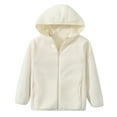 thumbnail image 1 of Jacket Cute Hooded Zipper Lightweight Long Sleeve Thick Warm Outerwear Jacket Girls 5-6 Years, 1 of 4
