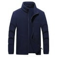 Fleece Jacket Men Double With Extra Size And Extra Thick Leisure With
