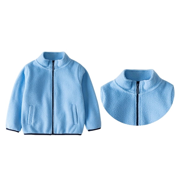 Jacket for Boys Winter Coat Zipper Lightweight Long Sleeve Thick Warm Outerwear 6-7 Years Jacket Girls