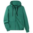 thumbnail image 1 of Fleece Jacket for Mens Winter Warm Lightweight Windproof Jackets Full Zip Hooded Casual Sweatshirts with Pockets, 1 of 8