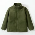 thumbnail image 1 of Fleece Jackets for Girls Zip Up Long Sleeve Fuzzy Jacket 8-9 Years Fleece Jacket Girls, 1 of 3