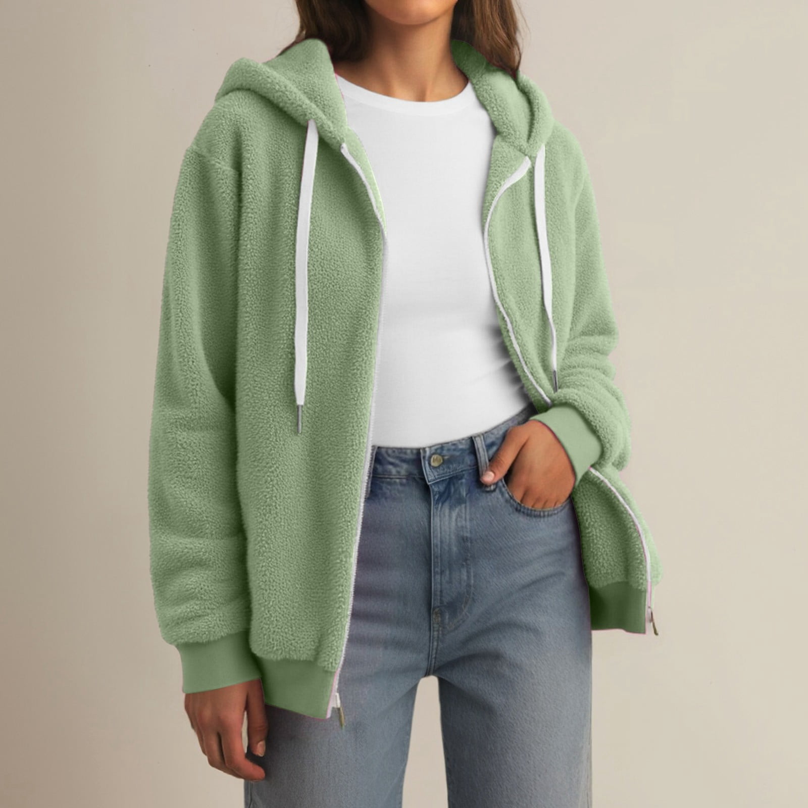 Fall Jackets for Women Olive Women's Autumn And Winter Leisure Long Fall Jackets for Women Olive Women's Autumn And Winter Leisure Long