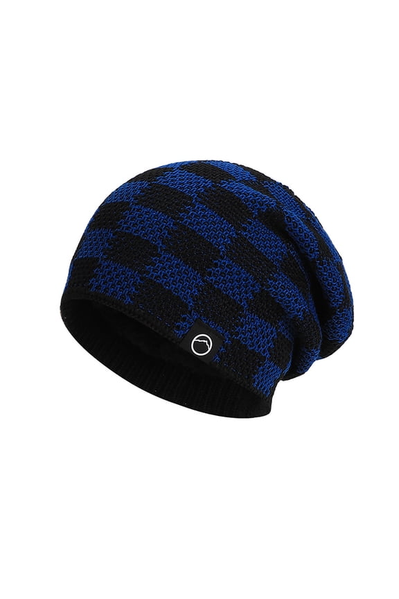 Fleece Lined Beanie for Women, Warm Slouchy Winter Hats, Fashionable Oversized Cable Knit Hat Skull Cap