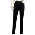 thumbnail image 1 of Fleece Lined Corduroy Pants for Women's Winter Warm Sweatpants Plush Sherpa Long Trousers Thick Jogger Pants, 1 of 4