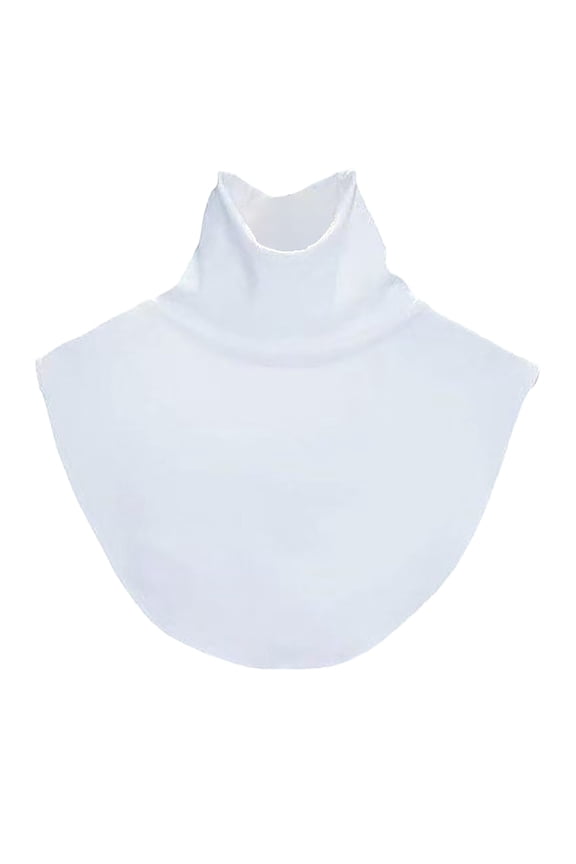 Fleece Lined Detachable Collar, Thickened Warm Faux Turtle Neck Collar for Women and Men, Stretchy Knit Winter Layering Accessory, Cold Weather Neck Warmer for Seasonal Fashion