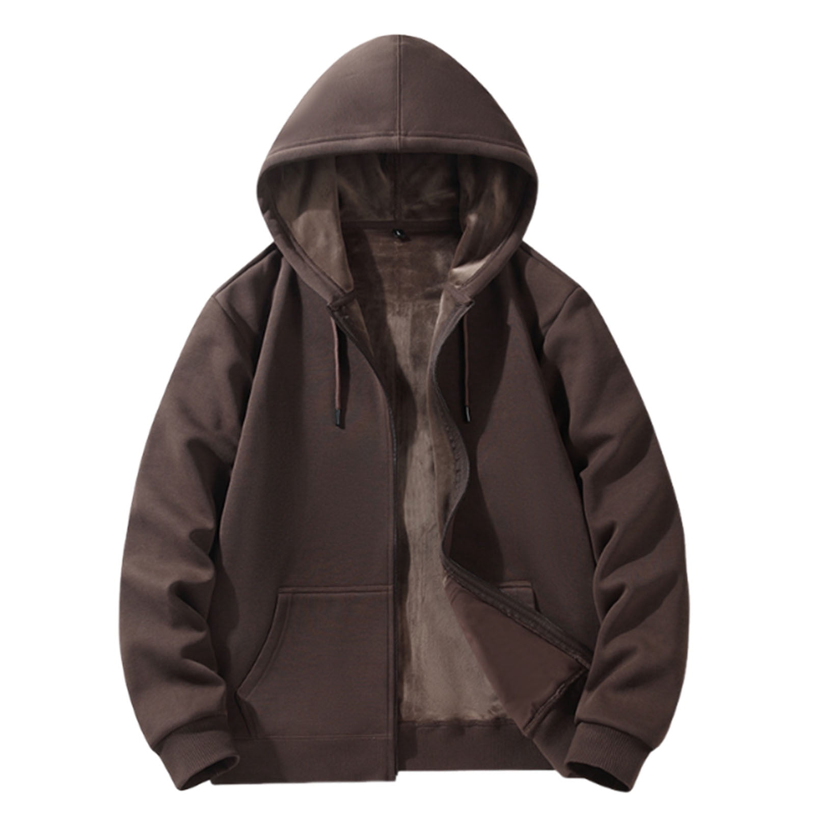 Men's Fleece Winter Coat - Hoodies