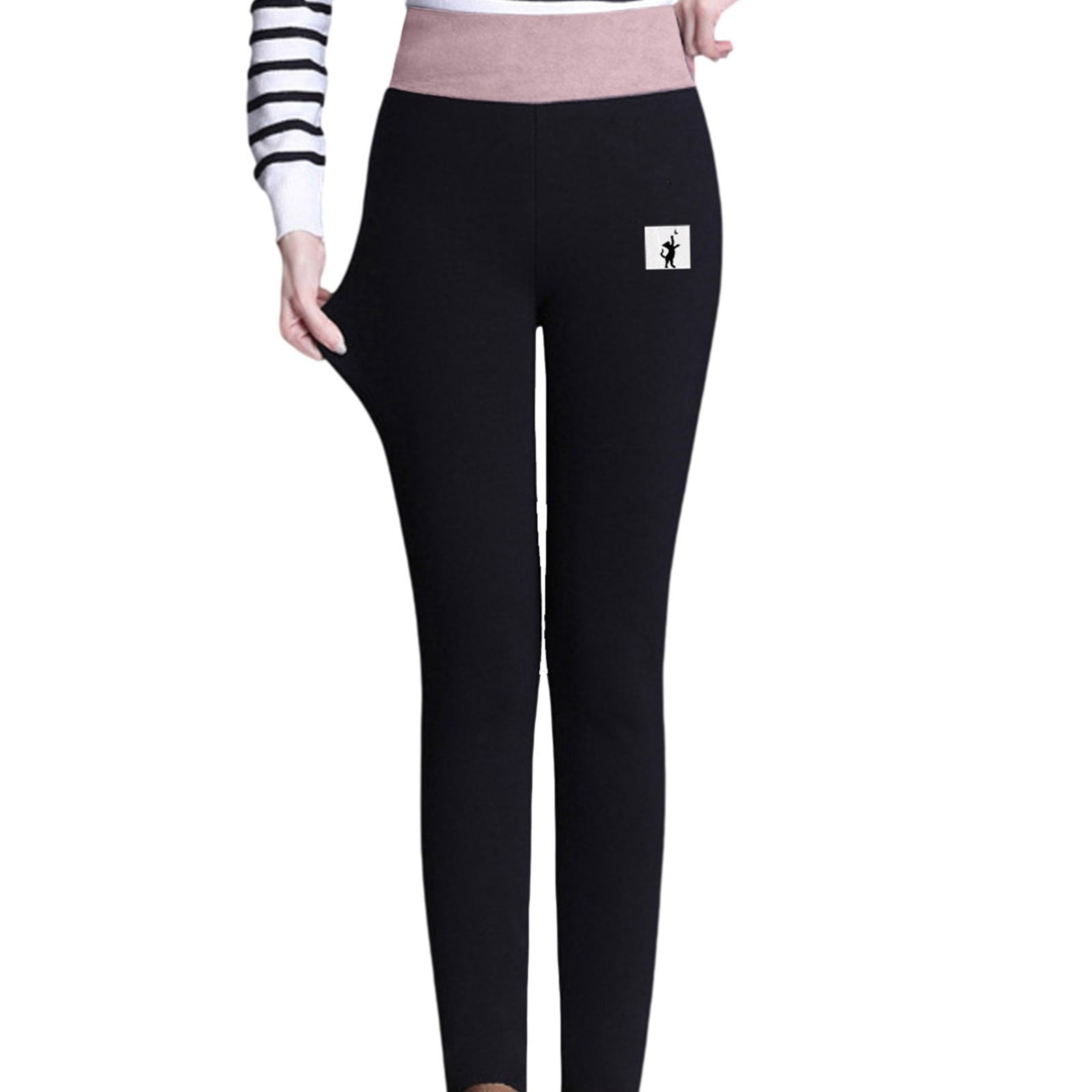  Fleece Lined Leggings Women Tall Long High Waisted Slim  Butterfly Tights Thermal Velvet Winter Sherpa Lined Sweatpantsplus Size  Tights for Women 4X GY1 One Size : Sports & Outdoors
