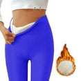 thumbnail image 1 of Fleece Lined Leggings Women Warm Thermal High Waisted Winter Exercise Tights, 1 of 8