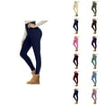 thumbnail image 1 of Lined Leggings for Women 2025 Winter High Waisted Tummy Control Thermal Warm Tights Running Yoga Pants, 1 of 4
