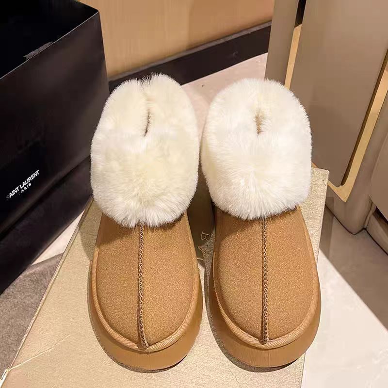 HHH Fleece Lined Padded Warm Keeping Snow Boots for Women 2024 Winter