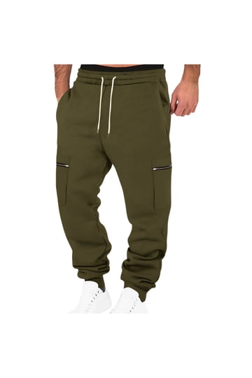 Men's Fleece-Lined Joggers for Warm Comfort and Casual Style