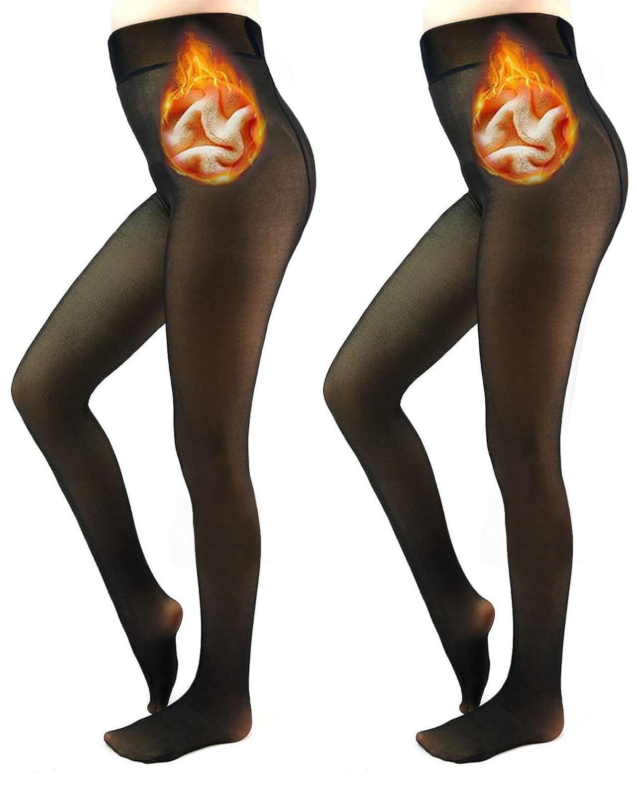 LOFIR Fleece Lined Thermal Tights, Insulated Leggings for Women