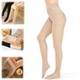 thumbnail image 1 of Fleece Lined Tights Women Fake Translucent Leggings High Waist Warm Thermal Pantyhose for Winter(Complexion,200g), 1 of 8