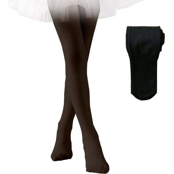 Fleece Lined Tights for Girls Winter Tights Toddler Ballet Tights Thick Warm Leggings 3-10 Years