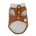 thumbnail image 1 of Fleece Lined Warm Dog Jacket for Puppy Winter Cold Weather,Soft Windproof Small Dog Coat, 1 of 6