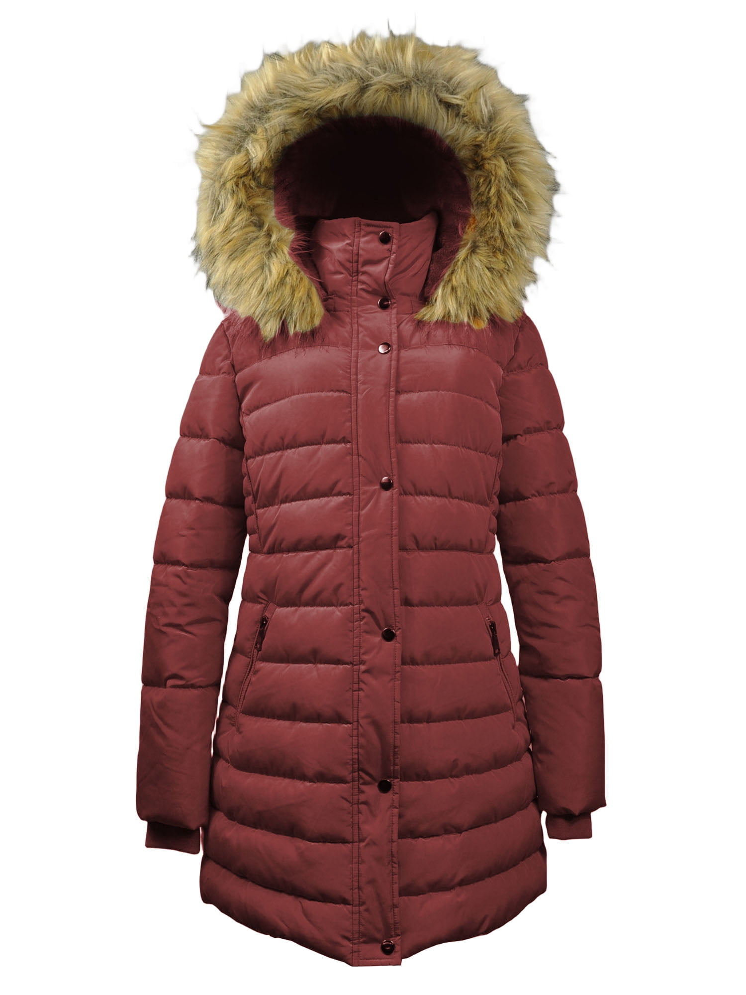 Fleece Lined Puffer Coat