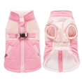 thumbnail image 1 of Fleece Lining Warm Dog Coats with D Ring, Cat Dog Winter Clothing Pet Winter Waterproof Jacket for Small Medium Dogs for Everyday Use, 1 of 9