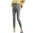 thumbnail image 1 of Fleece Maternity Leggings 2026, Thickened Pregnancy Pants Over Bump with Pockets Maternity Trousers Soft Belly Support Yoga Pants Stretchy Winter Tights Workout Pregnant Jeggings Sports Bottoms, 1 of 1