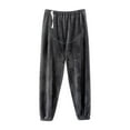 thumbnail image 1 of Fleece Maternity Trousers 2026, Women's Pregnancy Pants Over Bump Pregnant Ladies Casual Joggers with Adjustable Waistband Thick Velvet Cozy Pajama Bottoms Stretchy Comfortable Sweatpants, 1 of 3
