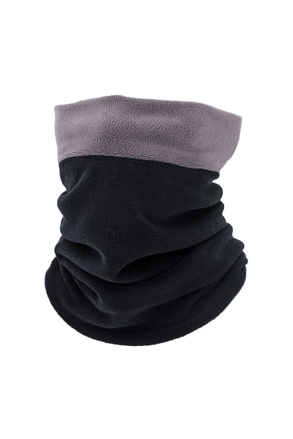 Fleece Neck Warmer Winter Windproof Neck Tube Scarf for Men Face Cover Mask Soft Half Face Cover Snowboard Gaiter Women