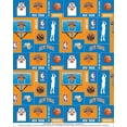 thumbnail image 1 of Fleece New York Knicks NBA Pro Basketball Sports Team Fleece Fabric Print by the yard (s012knickss), 1 of 1