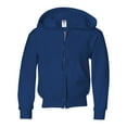 thumbnail image 1 of Fleece NuBlend Youth Full-Zip Hooded Sweatshirt, 1 of 5