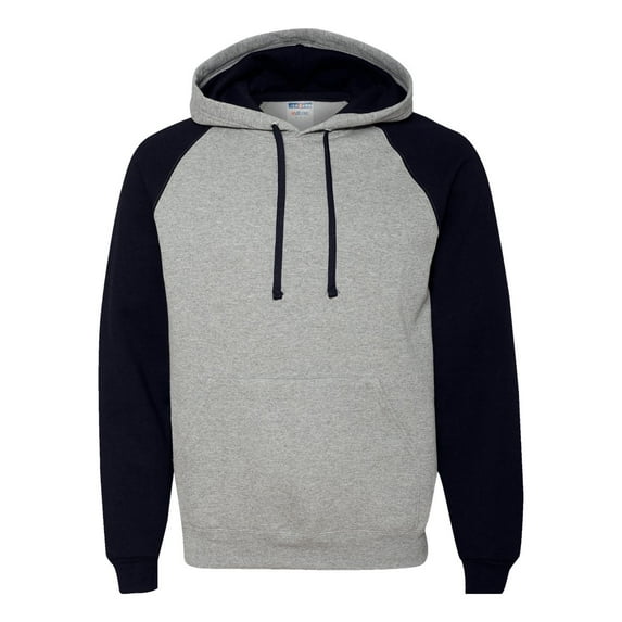 Fleece Nublend Colorblocked Raglan Hooded Sweatshirt