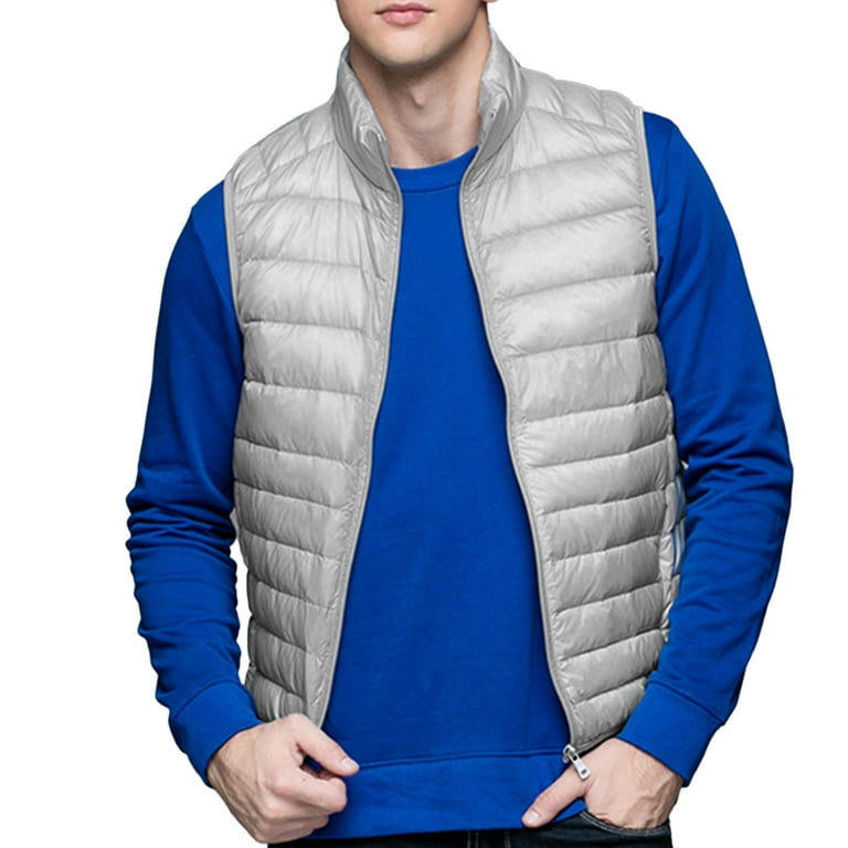 Men's ultralight top down vest
