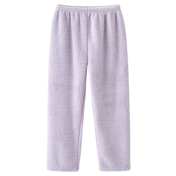 Pajama Pants Women Elastic Waist Lounge Pants for Women Purple Pants Women Christmas Lounge Pants