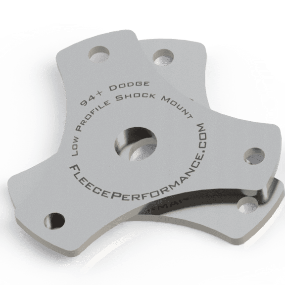 Fleece Performance 2500 and 3500 Low Profile Shock Mounts