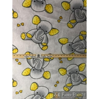 Elephant Fleece Fabric