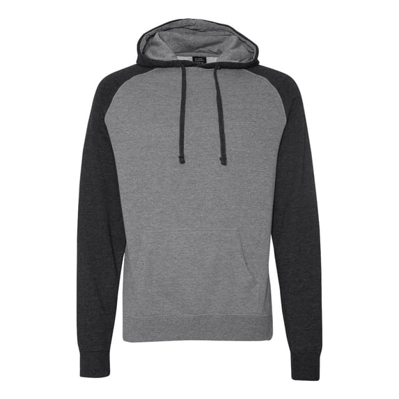 Fleece Raglan Hooded Pullover