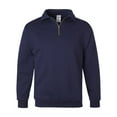 thumbnail image 1 of Fleece SUPER SWEATS Quarter-Zip Cadet Collar Sweatshirt, 1 of 5