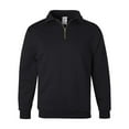 thumbnail image 1 of Fleece SUPER SWEATS Quarter-Zip Cadet Collar Sweatshirt, 1 of 5
