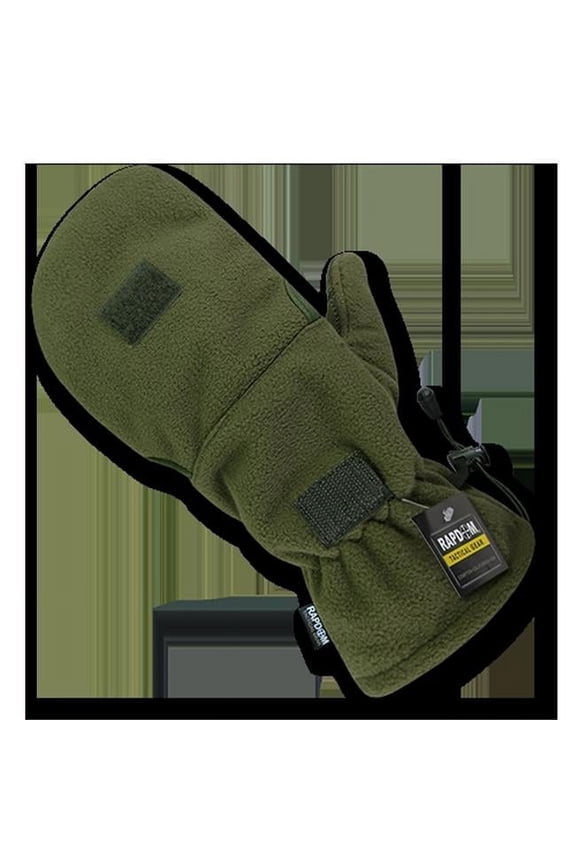Fleece Shooter's Mittens, Olive Drab, M