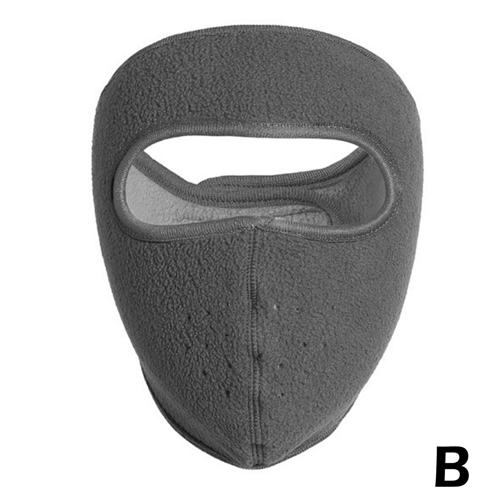 Fleece Ski Snowboarding Full Face Mask Cold Weather Protect Winter Z4J8