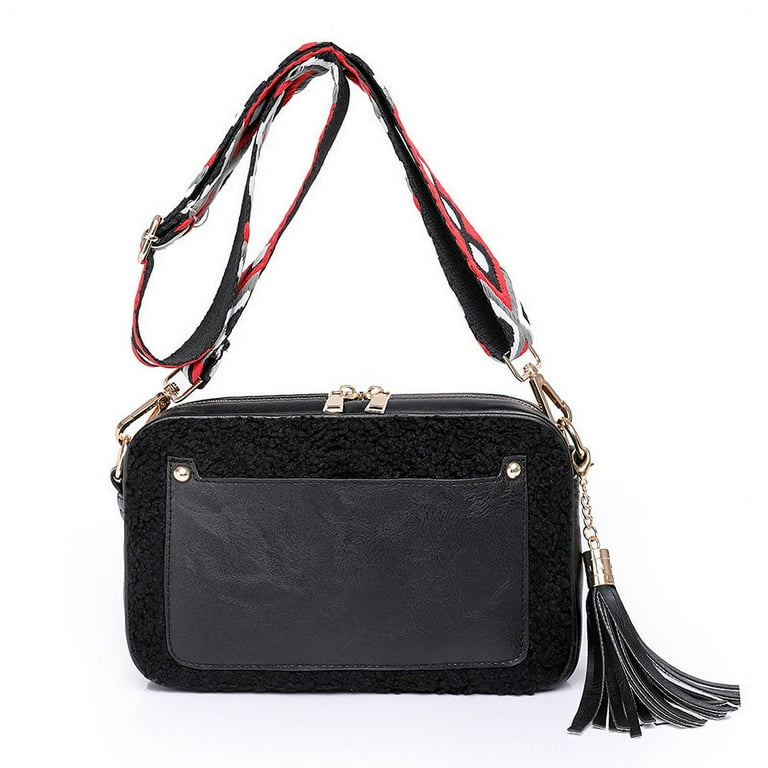 Fuzzy side bag hotsell