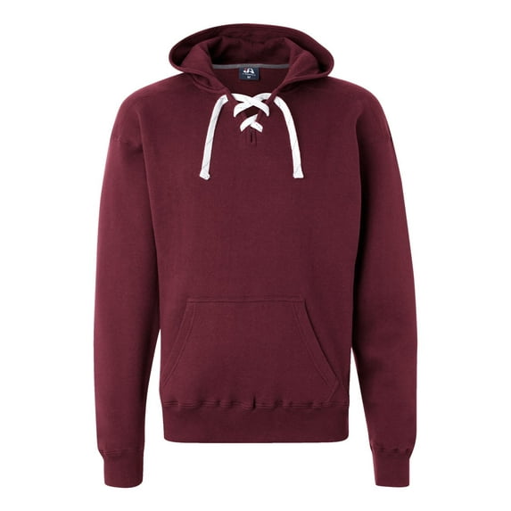 Fleece Sport Lace Hooded Sweatshirt
