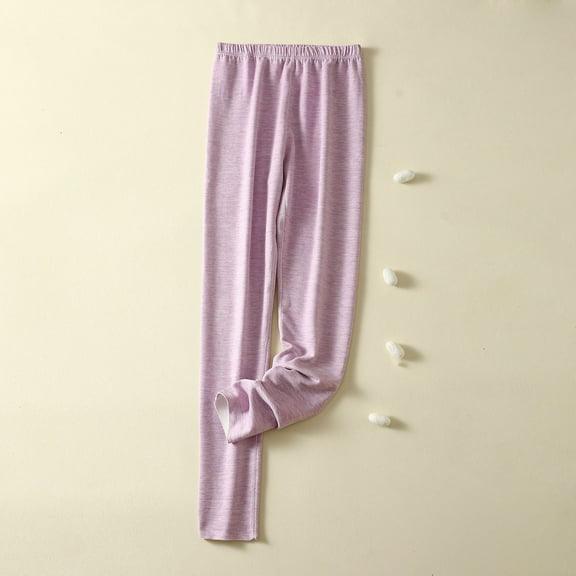 Fleece Sweat Pants for Womens Straight Legs Winter Sweatpants High Waisted Workout Pants with Pockets Purple XXXXL