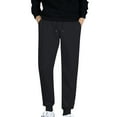 thumbnail image 1 of Fleece Sweatpants for Men Drawstring Elastic Waist With Pocket Sweatpants Straight-Leg Cotton Slim Pants, 1 of 6
