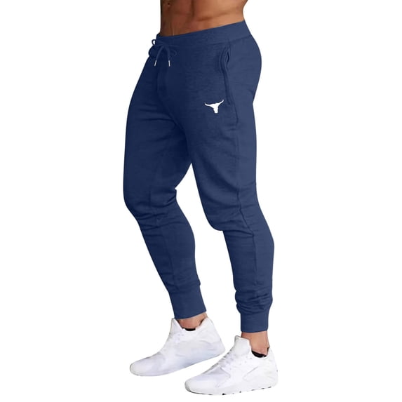 Fleece Sweatpants for Men Premium Slim Fit Workout Pants Athletic Jogger Fitness Workout Gym Pants with Pockets