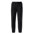 thumbnail image 1 of Fleece Sweatpants for Women Winter Warm High Waist Solid Thickened Casual Comfy Soft Lounge Jogger Pants (XXS, Black), 1 of 2