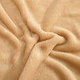 thumbnail image 1 of Fleece Throw Blanket for Couch or Bed - 3D Imitation Turtle Shell Jacquard Decorative Blankets - Cozy Soft Lightweight Fuzzy Flannel Blanket Suitable for All Seasons(50"×60",Beige), 1 of 5