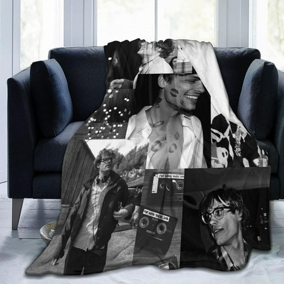 Fleece Throw Blanket for Couch Sofa or Bed, Matthew MGG Gubler Soft Fuzzy Plush Blanket, Luxury Flannel Lap Blanket, Super Cozy and Comfy for All Seasons50"x40"