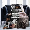 thumbnail image 1 of Fleece Throw Blanket for Couch Sofa or Bed, Tom Eddie Hardy Soft Fuzzy Plush Blanket, Luxury Flannel Lap Blanket, Super Cozy and Comfy for All Seasons 50x40 inch, 1 of 7