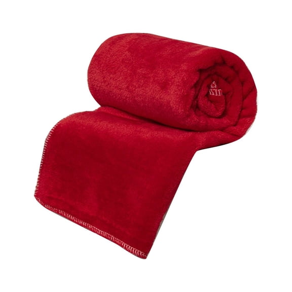 Fleece Throw Blanket Cozy Plush Microplush Fleece Blanket Super Soft Flannel Blanket Warm Solid Warm Blanket for All Seasons