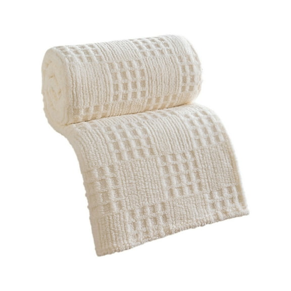 Fleece Throw Blanket Extra Large, Super Soft And Warm Blankets for Couch, Sofa And Bed Waffle Textured, Cozy, Fuzzy And Lightweight (180*200Cm) Ciozy