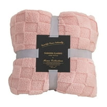 Fleece Throw Blanket Soft Small Lightweight Fleece Blanket for Women Adults Cozy Throw for Bed Couch Sofa Home Office Suitable for Seasons, 28 x 47 Inches