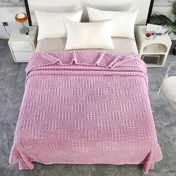 Fleece Throw Blanket, Ultra Soft Cozy Oversized Throws for Couch and Bed, Breathable Lightweight Fuzzy Blanket for All Seasons, Home Decor, Machine Washable